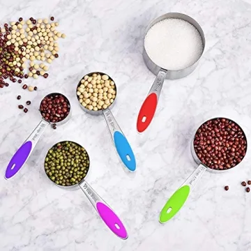 Wildone Premium Measuring Cups & Spoons Set for Precision Cooking