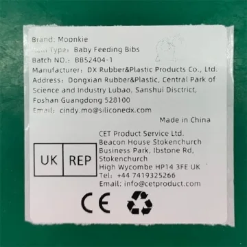 Moonkie Silicone Bibs Set of 3 – Waterproof & Adjustable