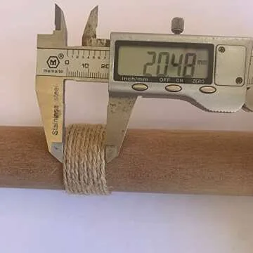 Quotidian 640 Feet Natural Jute Twine for Crafting & Gardening