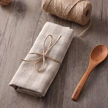 Quotidian 640 Feet Natural Jute Twine for Crafting & Gardening
