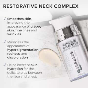 ALASTIN Skincare Restorative Neck Complex Hydrating Lotion (1.7 oz) | Provides a Lifting Effect for ...
