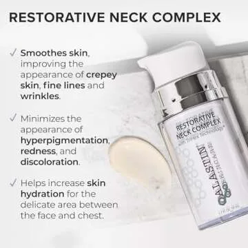 ALASTIN Skincare Restorative Neck Complex Hydrating Lotion (1.7 oz) | Provides a Lifting Effect for ...