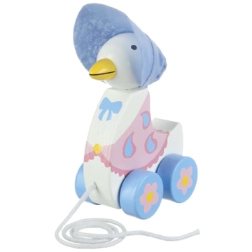Jemima Puddle-Duck Pull Along Toy for Toddlers Ages 1+