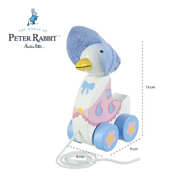 Jemima Puddle-Duck Pull Along Toy for Toddlers Ages 1+
