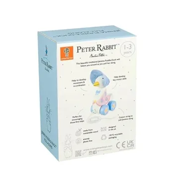 Jemima Puddle-Duck Pull Along Toy for Toddlers Ages 1+