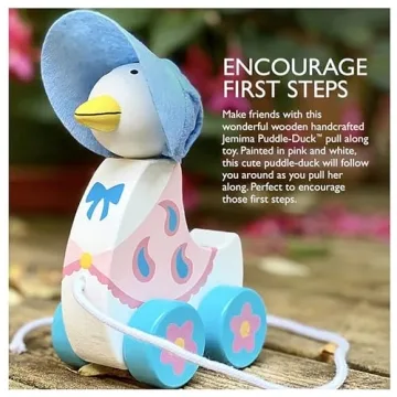 Jemima Puddle-Duck Pull Along Toy for Toddlers Ages 1+