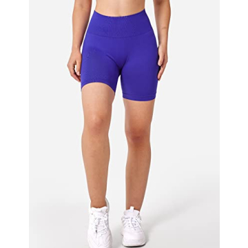 YEOREO Seamless High Waist Shorts for Active Women