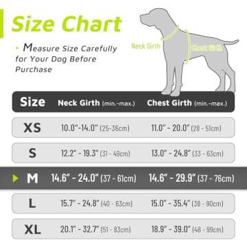 Eagloo Dog Harness Medium Sized Dog, No Pull Service Vest with Reflective Strips and Control Handle,...