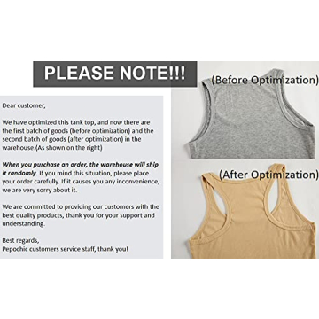 Pepochic Women's Scoop Neck Ribbed Tank Top - Stylish Cami