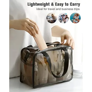 FERYES Silicone Makeup Brush Holder for Travel Organization