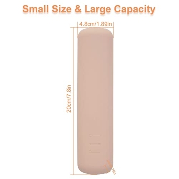 FERYES Silicone Makeup Brush Holder for Travel Organization