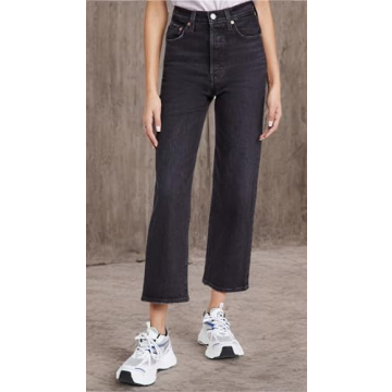 Levi's Women's Ribcage Straight Ankle Jeans for All Styles
