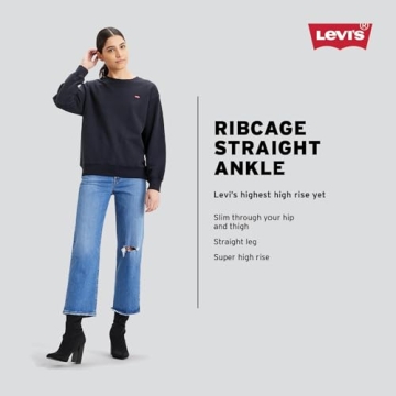 Levi's Women's Ribcage Straight Ankle Jeans for All Styles