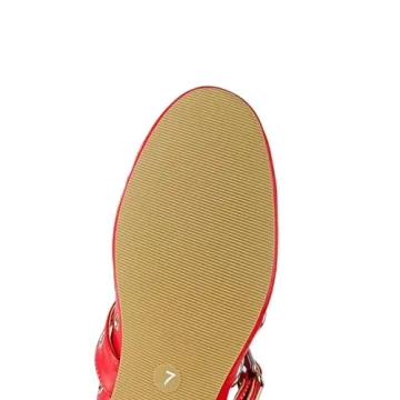 Chic Lmuwecno Ballet Flats with Metal Buckle Strap