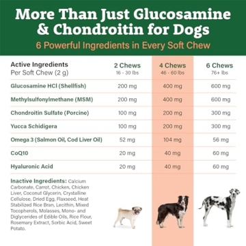 Doggie Dailies Joint Supplement for Dogs - 225 Chews