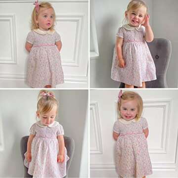 Simplee Kids Baby Girls Floral Dress for Summer Fun