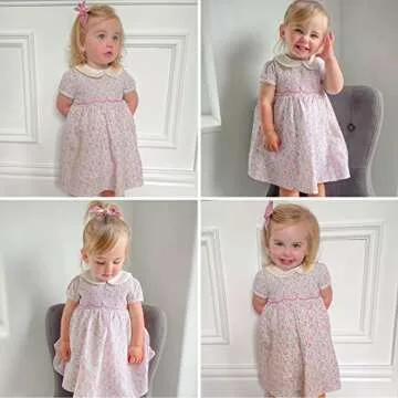 Simplee Kids Baby Girls Floral Dress for Summer Fun