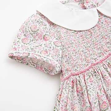 Simplee Kids Baby Girls Floral Dress for Summer Fun