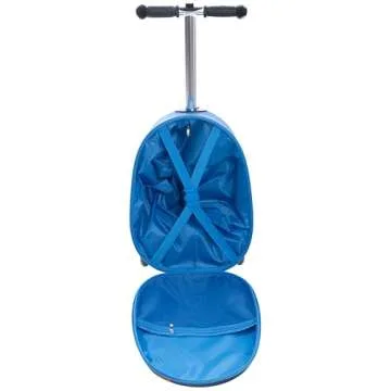 Fast Forward Spiderman Scooter Suitcase for Kids Ride-On 18in