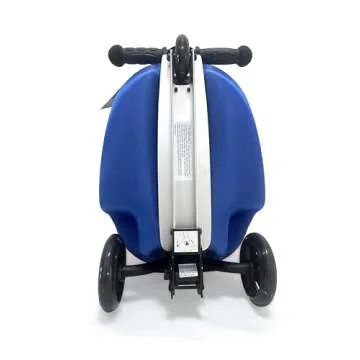 Fast Forward Spiderman Scooter Suitcase for Kids Ride-On 18in