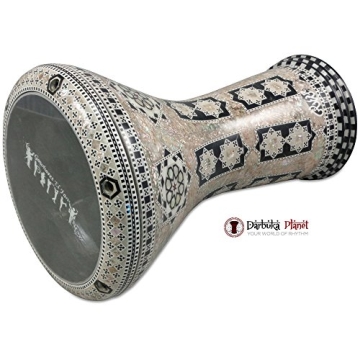 New Gawharet El Fan Classic 17" Darbuka Drum with Premium Case