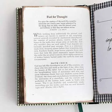 Inspirational Devotional Book with Recipes for Hope
