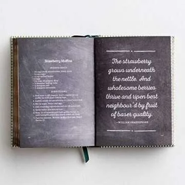 Inspirational Devotional Book with Recipes for Hope