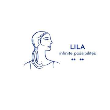 KOOSHOO Organic Cotton Hair Ties - Plastic-Free Flat Hair Ties for Girls, Women, Toddlers, Babies. Hair Accessories for Women. 5ct, Brown/Black