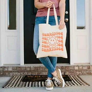 Haukea Canvas Tote Bag - Stylish Eco-Friendly Tote for Women