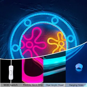 Manimo Ocean World Neon Lights for Fun Home Decor