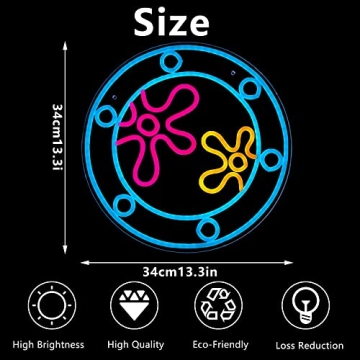 Manimo Ocean World Neon Lights for Fun Home Decor