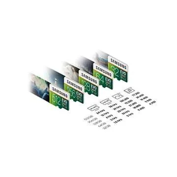 SAMSUNG EVO Select 64GB microSDXC UHS-I U1 100MB/s Full HD & 4K UHD Memory Card with Adapter (MB-ME64HA)