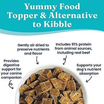 Solid Gold Air Dried Dog Food Toppers for Picky Eaters