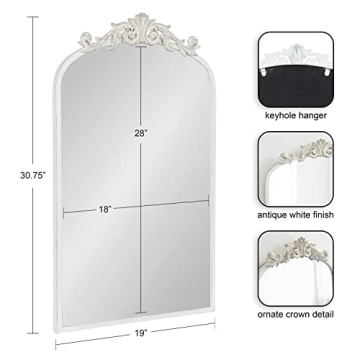 Kate and Laurel Arendahl Elegant Arch Wall Mirror