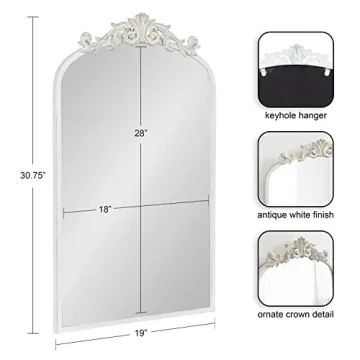 Kate and Laurel Arendahl Elegant Arch Wall Mirror
