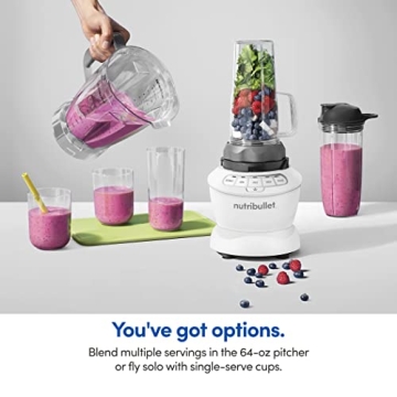 Nutribullet Blender Combo 1200W for Smoothies and Soups