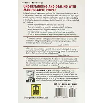 In Sheep's Clothing: Understanding and Dealing with Manipulative People