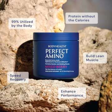 BodyHealth PerfectAmino Powder - Ultimate Recovery Drink
