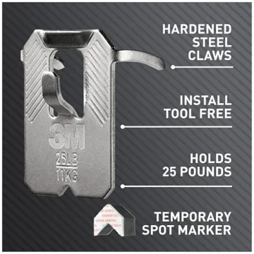 3M CLAW Drywall Picture Hanger Pack - Easy Hanging Solution