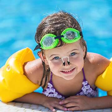 Linwnil 10Pcs Nose Clips for Swim Comfort and Fun