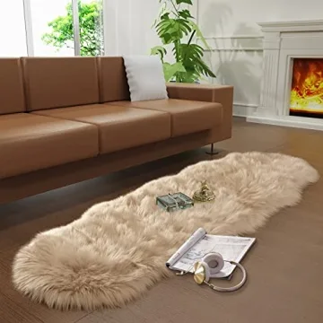 Luxurious Faux Fur Rug for Bedroom and More
