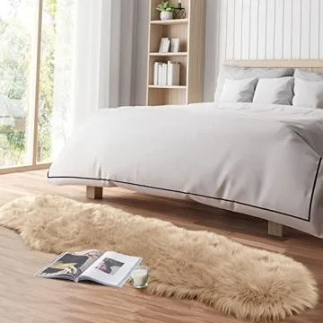 Luxurious Faux Fur Rug for Bedroom and More