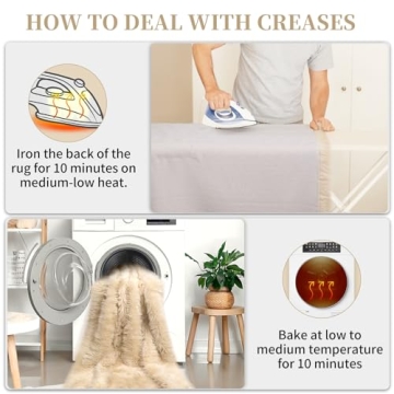 Luxurious Faux Fur Rug for Bedroom and More