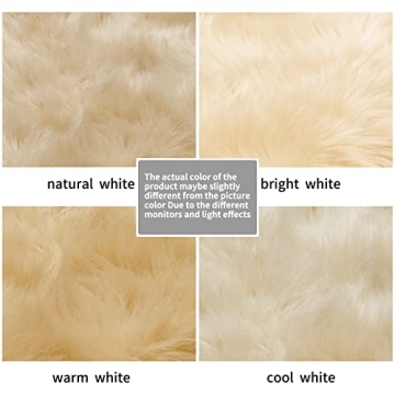 Luxurious Faux Fur Rug for Bedroom and More