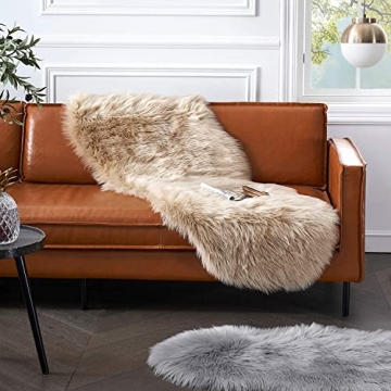 Luxurious Faux Fur Rug for Bedroom and More