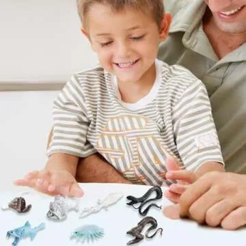 Liberty Imports Deep Sea Creatures Mini Figurines Set