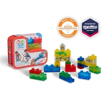 Goliath Jelly Blox 20-Piece Sensory Building Kit for Toddlers
