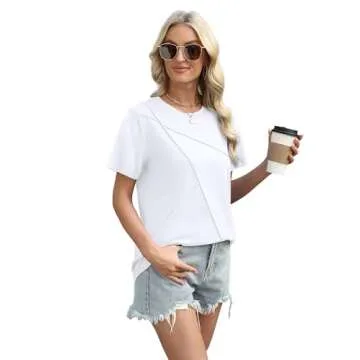 Stylish Women’s Casual Summer Top - Comfortable Tunic