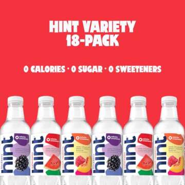 Hint Flavored Water Variety Pack - Zero Calories & Sugar