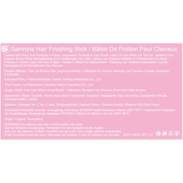 Hair Finishing Stick for Flyaway Taming & Gloss